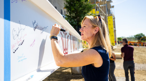 TWU Health Sciences Topping Off