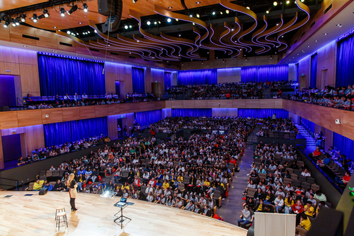 Students at the conference