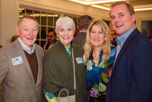 Jim and Judy Gibbs with Liza and Jae Ellis