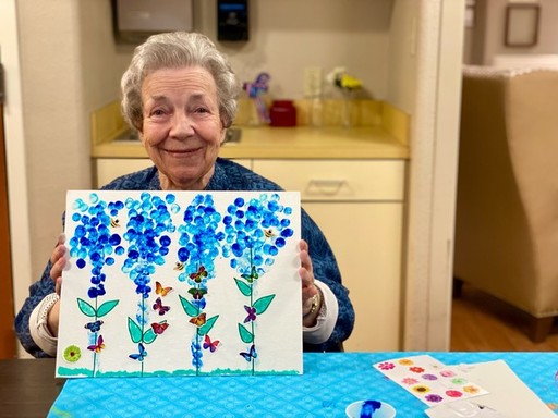 Artist Rae Ann at Artful Awakenings Class