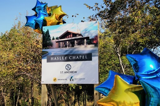 Groundbreaking for the Hasley Chapel at St. Andrew