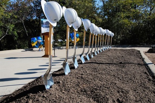 Groundbreaking for the Hasley Chapel at St. Andrew