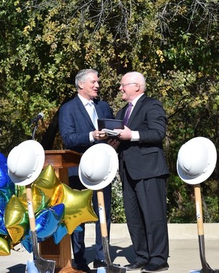 Groundbreaking for the Hasley Chapel at St. Andrew