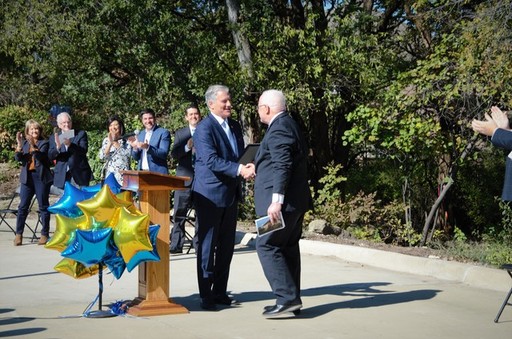 Groundbreaking for the Hasley Chapel at St. Andrew