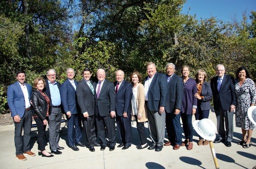 Groundbreaking for the Hasley Chapel at St. Andrew