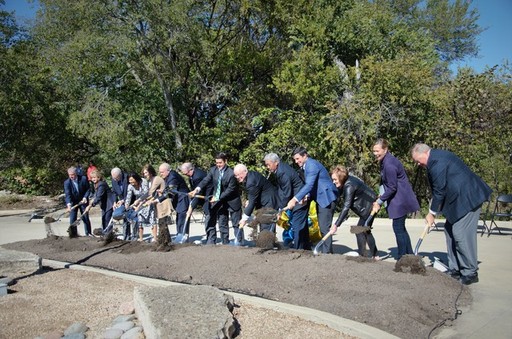 Groundbreaking for the Hasley Chapel at St. Andrew