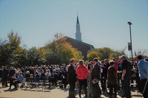 Groundbreaking for the Hasley Chapel at St. Andrew