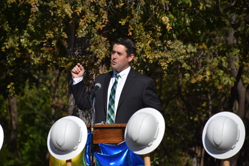 Groundbreaking for the Hasley Chapel at St. Andrew