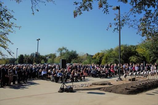 Groundbreaking for the Hasley Chapel at St. Andrew