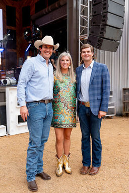 Saddle Up co-chairs Grant and Courtney Pruitt, Rob