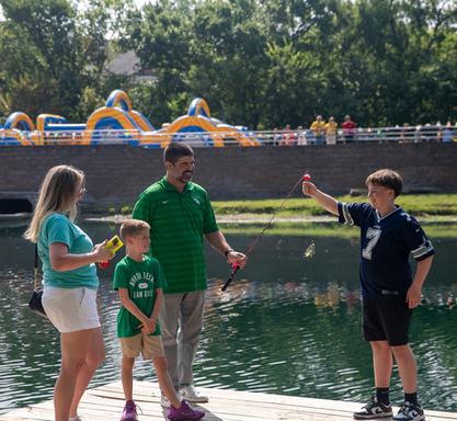 Kick Off the Fall -Fishing at the Pond