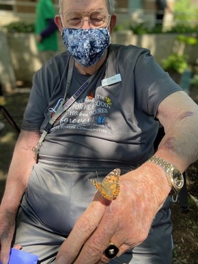 Juliette Fowler Communities Butterfly Release