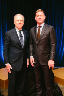 Roger Staubach, Troy Aikman (honorary co-chairs)